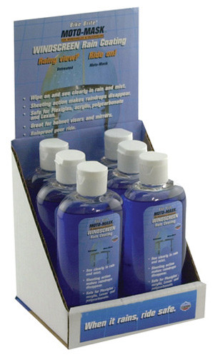 Bike Brite Cleaner Mm600D Bike Brite Moto Mask For Windscreens Pop Diplay