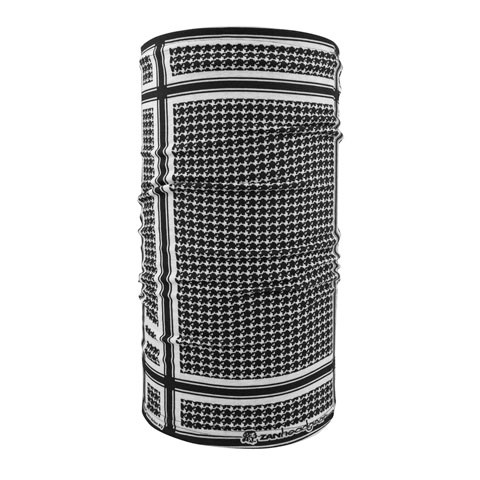 Bobster Tf235Bw Motley Tube, Fleece Lined, Houndstooth, Blk & Wht