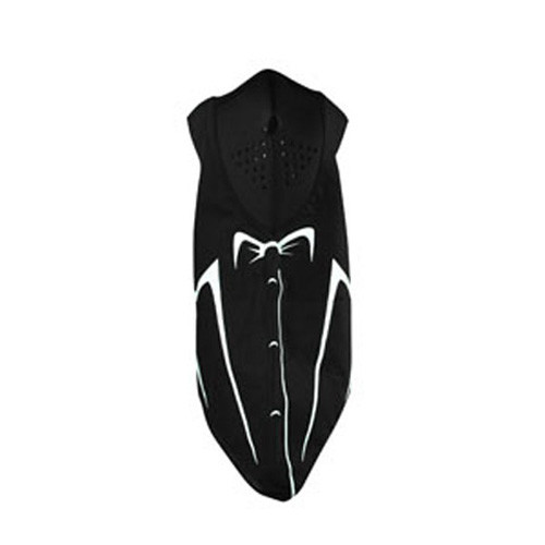 Bobster Wneo141G Neodanna&Trade; Mask, Cotton/Neoprene, Glow In The Dark, Tux