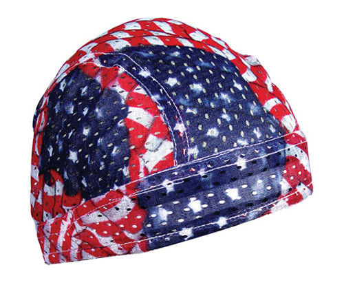 Bobster Zx265 Vented, Flydanna;, 100% Polyester Mesh, Wavy American Fl