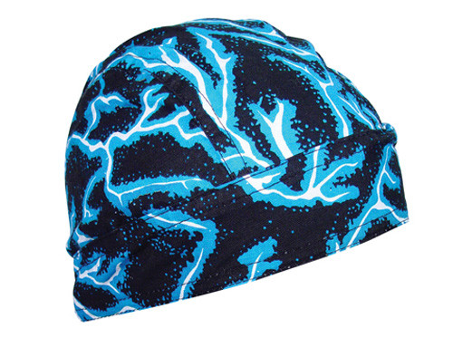 Bobster Z226 Flydanna; 100% Cotton, Lightning, Blue