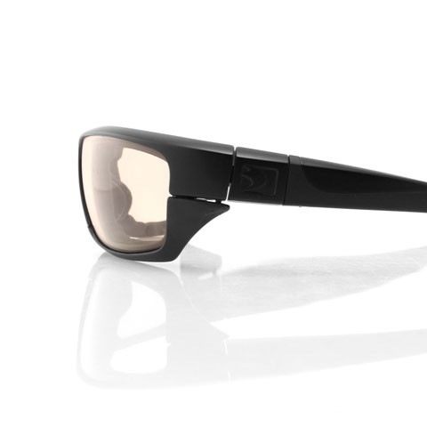 Bobster Bdec201 Decoder 2, Matte Blk, Anti-Fog Photochromic Lenses
