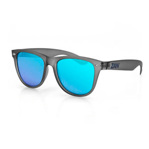Bobster Ezmt03 Minty Sunglass, Matte Gray, Smoked Blue Mirror