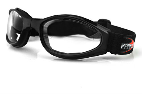Bobster Bcr002 Crossfire, Small Folding Goggle, Anti-Fog Clear Lens