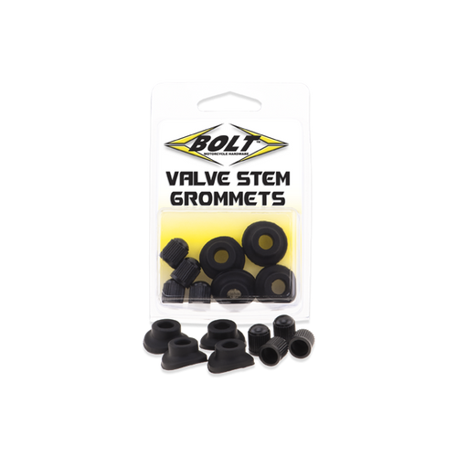 Bolt Motorcycle Accessories 2007-Grm Valve Stem Grommets & Caps