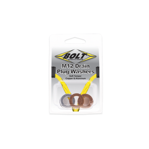 Bolt Motorcycle Accessories Dpwm12.20-10 Alm/Cpr Crush Wshr 12X20 10/Pk