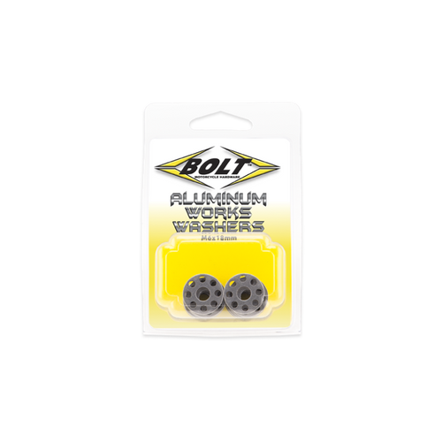 Bolt Motorcycle Accessories 2009-Aww.18 Alm Works Washers M6X18 10/Pk
