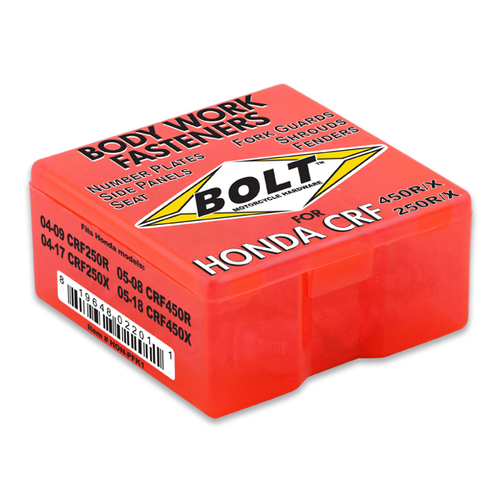 Bolt Motorcycle Accessories Hsky-Pfk1 Body Work Fastener Kit Hsq