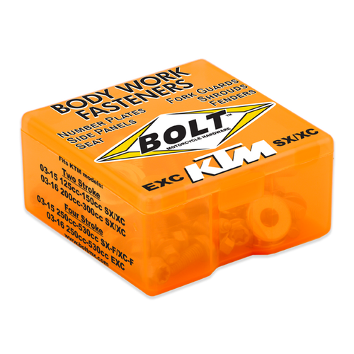 Bolt Motorcycle Accessories Ktm-Pfk1 Body Work Fastener Kit Ktm