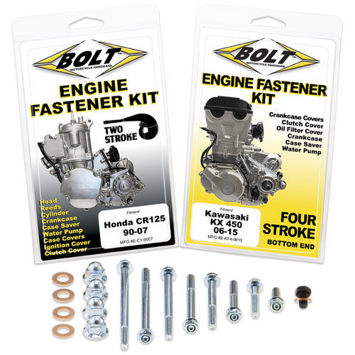 Bolt Motorcycle Accessories E-Ktmf4-0911Exc Engine Fastener Kit Ktm 4-Strk
