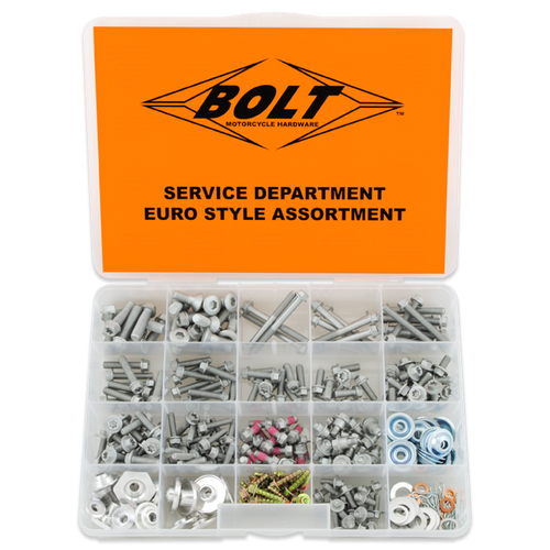 Bolt Motorcycle Accessories Svceuro Svc Euro Style Hardware Asst