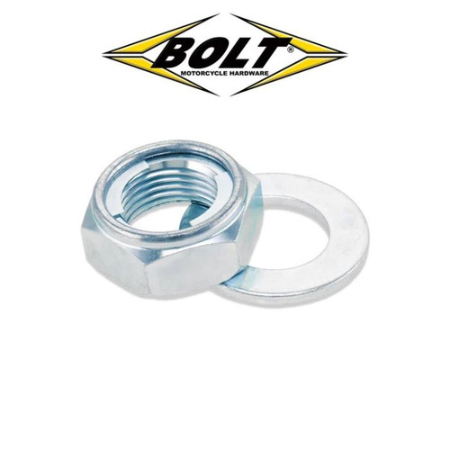 Bolt Motorcycle Accessories Axn18 Locking Axle Nut 18Mm For All 18Mm Axles