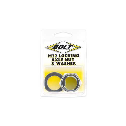 Bolt Motorcycle Accessories Axn22 Locking Axle Nut 22Mm