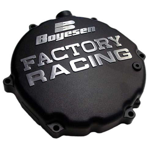 Boyesen Factory Racing Cc-12Cb Boyesen Clutch Covers - Black
