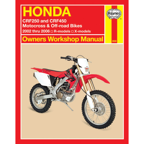 Haynes Manual - Honda Crf250/450 M2630