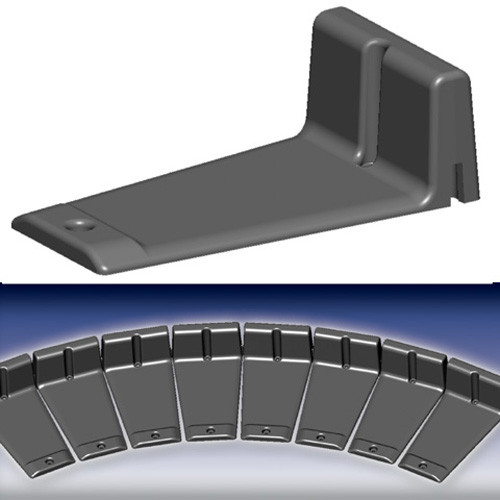 Caliber Trailer Products 13343 Caliber Flex Glides - High Profile