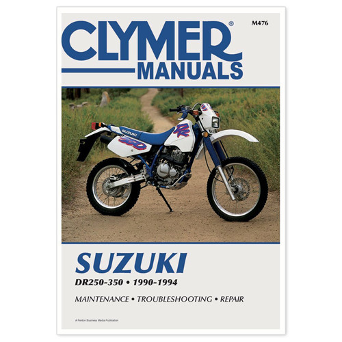 Clymer Manuals Cm476 Service Manual Suzuki Dr250-350