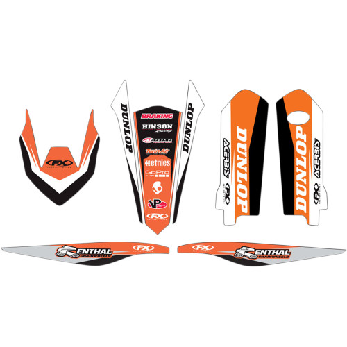 Factory Effex 17-50512 Graphic Trim Kit Ktm