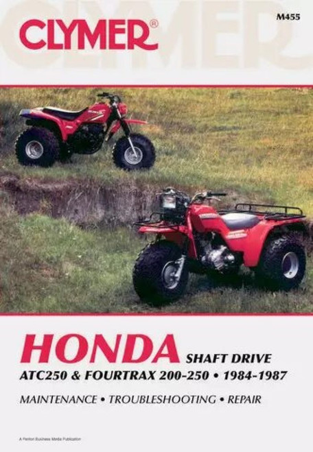 Clymer Manuals Cm455 Service Manual Honda