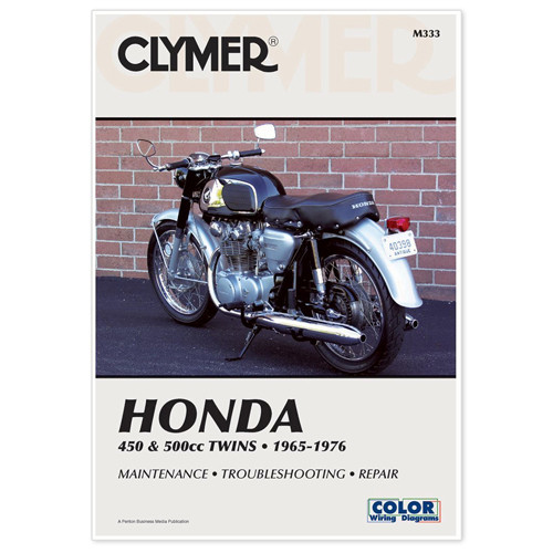 Clymer Manuals Cm333 Clymer Manual Hon 450 & 500Cc Twins 65-76