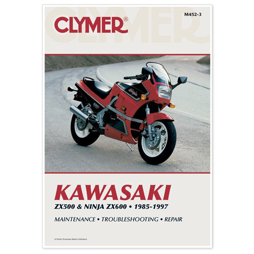 Clymer Manuals Cm4523 Clymer Manual Kaw Zx500 & 600 Ninja 85-97