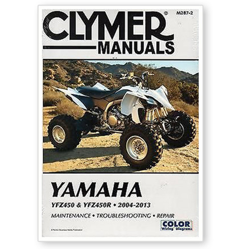 Clymer Manuals Cm2872 Clymer Repair Manual Yamaha Yfz450