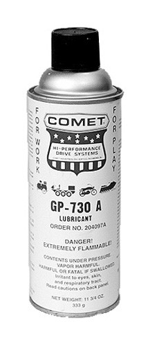 Comet Clutch Parts 204097A Comet Clutch Lube 11 Oz Per Can