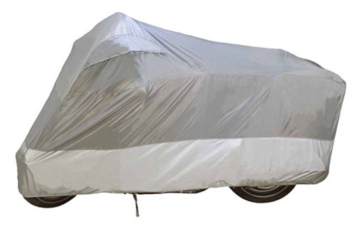 Dowco Luggage 26034-00 Guardian Ultralite Motorcycle Cover L - Gray/Silver