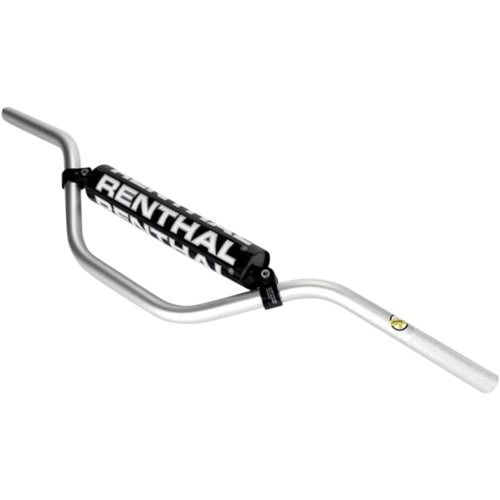 Renthal Handlebar - 7/8" - 757 Mini High - Silver 757-02-Si-01-185 Renthal Handlebar - 7/8" - 757 Mini High - Silver 757-02-Si-01-185