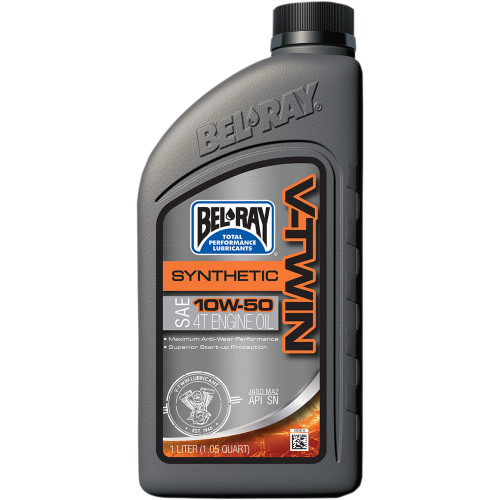Bel-Ray V-Twin Synthetic Oil - 10W-50 - 1L 96915-Bt1