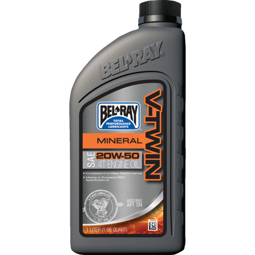 Bel-Ray V Twin Oil - 20W50 - 1L 96905-Bt1