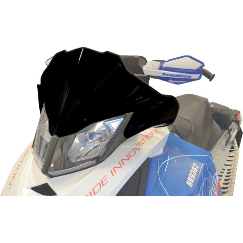 Powermadd Windshield - 12" - Low - Black - Ski Doo 13413 Powermadd Windshield - 12" - Low - Black - Ski Doo 13413