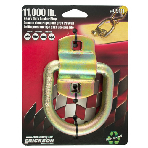 Erickson Manufacturing 09111 Heavy Duty Anchor Ring 11,000#
