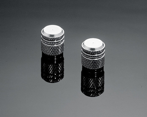 Highway Hawk Hh-01-124 Valve Cap Panhead Alu. Silver