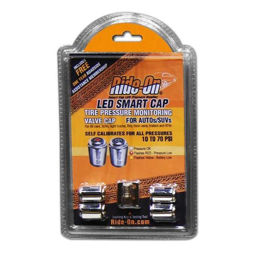 Inovex Industries Ride-On Sclp-Bp4 Led Smart Cap 4 Pack Motorcycle/Light Vehicle