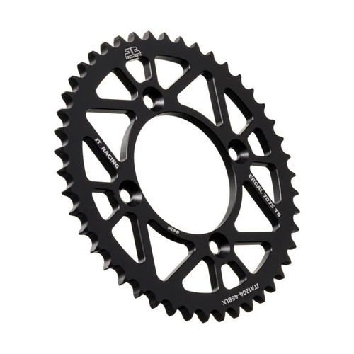 Jt Chain And Sprockets Jta1204.46Blk Rear Alloy Sprocket Black 46 Tooth