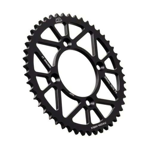 Jt Chain And Sprockets Jta1204.49Blk Rear Alloy Sprocket Black 49 Tooth