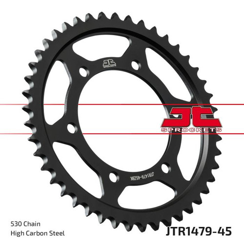 Jt Chain And Sprockets Jtr1479.45Zbk Jt Sprocket 45 Tooth