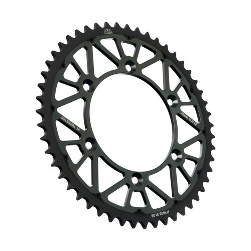 Jt Chain And Sprockets Jtx808.51Gr Twinstar Sprocket Gray 51-Tooth