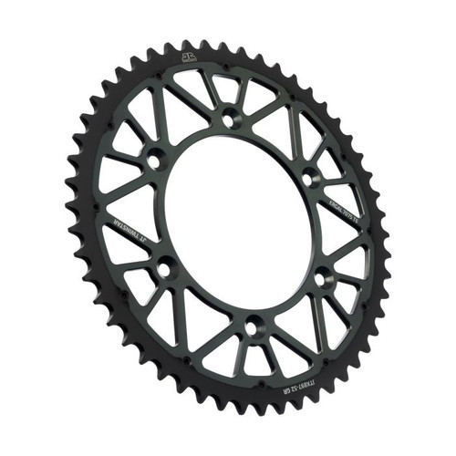 Jt Chain And Sprockets Jtx897.52Gr Twinstar Sprocket Gray 52-Tooth