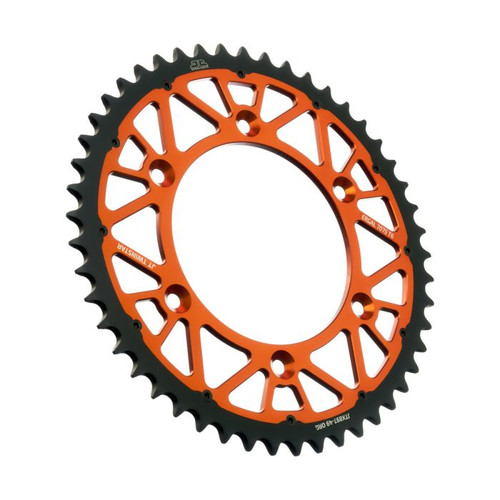 Jt Chain And Sprockets Jtx897.49Org Twinstar Sprocket Orange 49-Tooth