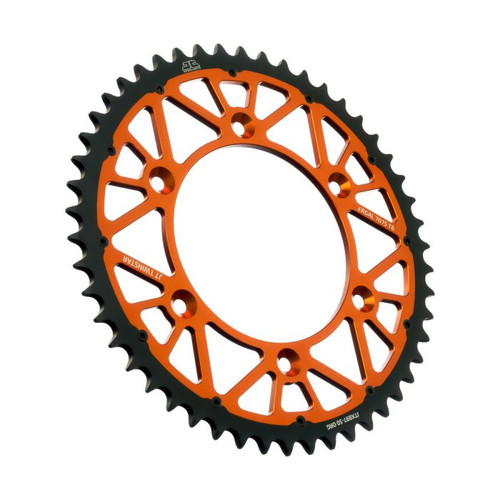 Jt Chain And Sprockets Jtx897.50Org Twinstar Sprocket Orange 50-Tooth