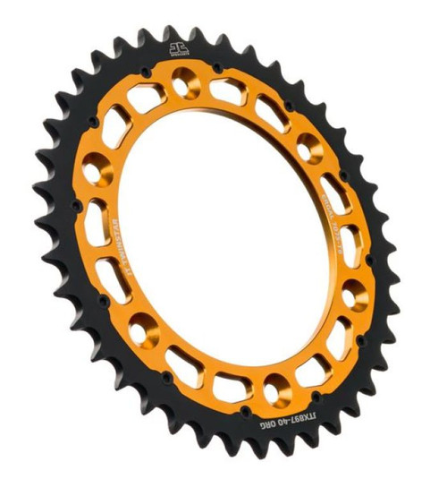 Jt Chain And Sprockets Jtx897.40Org Twinstar Sprocket Orange 40-Tooth