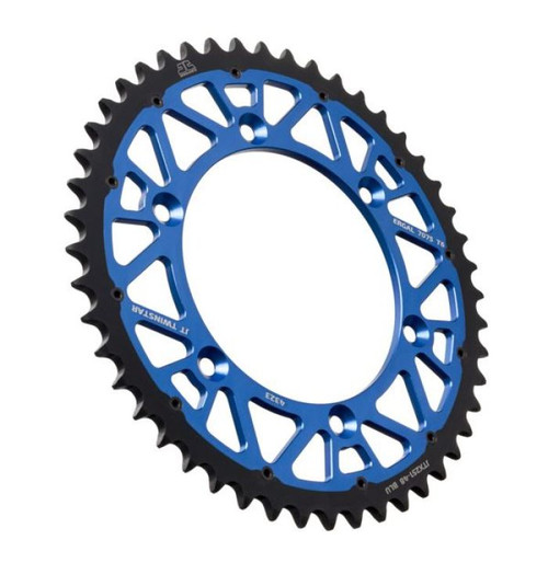 Jt Chain And Sprockets Jtx251.48Blu Twinstar Sprocket Blue 48-Tooth