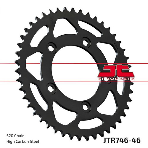 Jt Chain And Sprockets Jtr746.46 Jt Steel Rear Sproket Ducati 46 Tooth