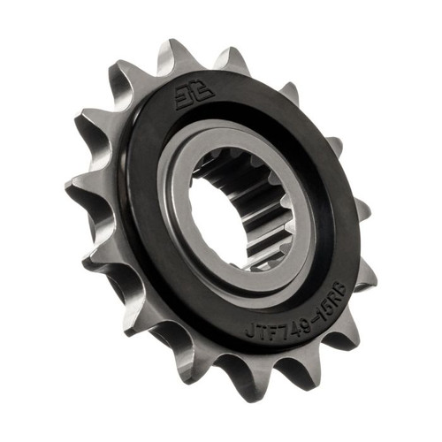 Jt Chain And Sprockets Jtf749.15Rb Front Sprocket 15 Tooth W/Rubber Buffer