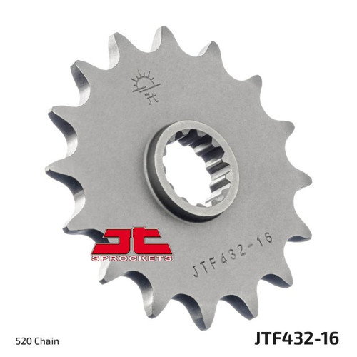 Jt Chain And Sprockets Jtf432.16 Jt Sprocket 16 Tooth
