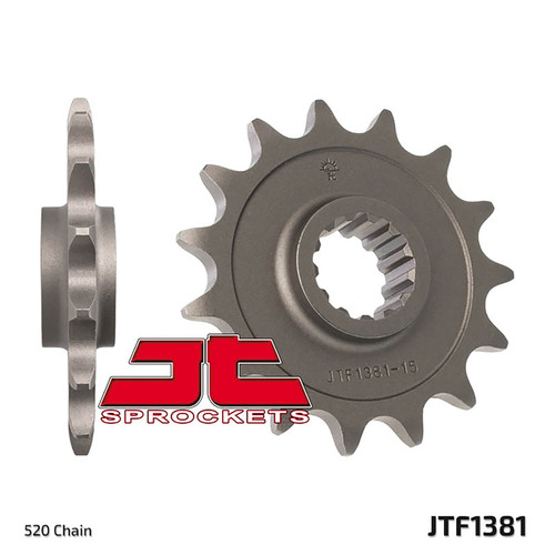 Jt Chain And Sprockets Jtf1381.15 Jt Front Sprocket Jtf1381.15