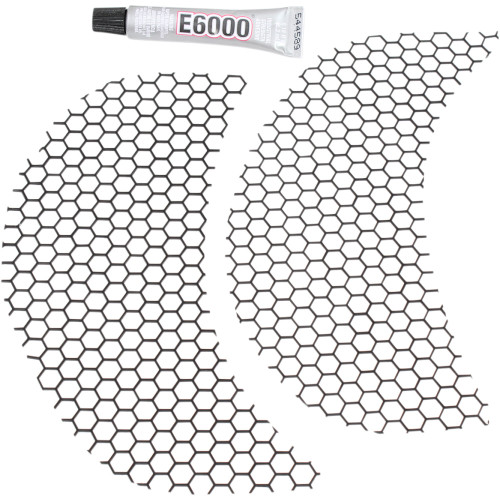 Klock Werks Fairing Vent Screen - Honeycomb Kws-01-0320-B Klock Werks Fairing Vent Screen - Honeycomb Kws-01-0320-B