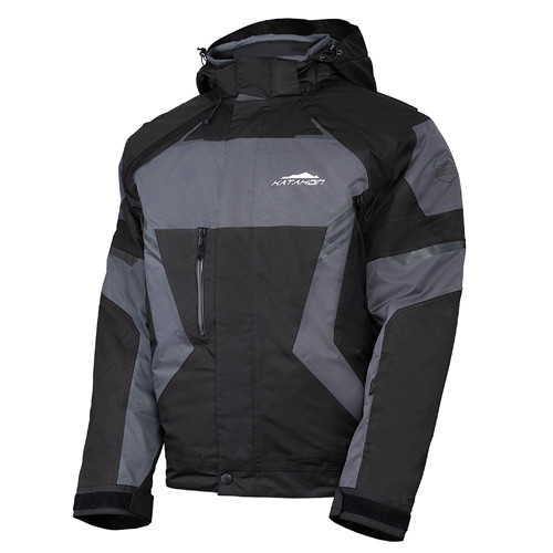 Katahdin Gear 84300803 Katahdin Gear Dagger Jacket Mens, Black/Grey - Medium